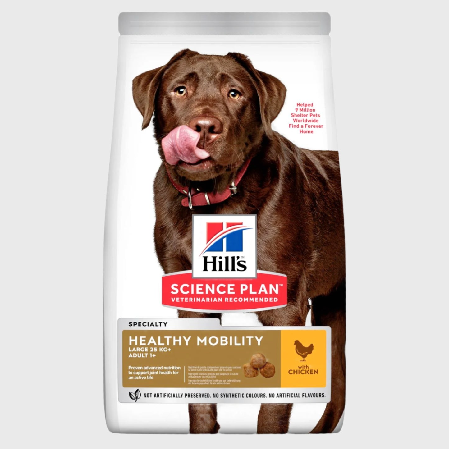 Hill's Science Plan Adult Healthy Mobility Large Breed Dry Dog Food Chicken Flavour - 12Kg