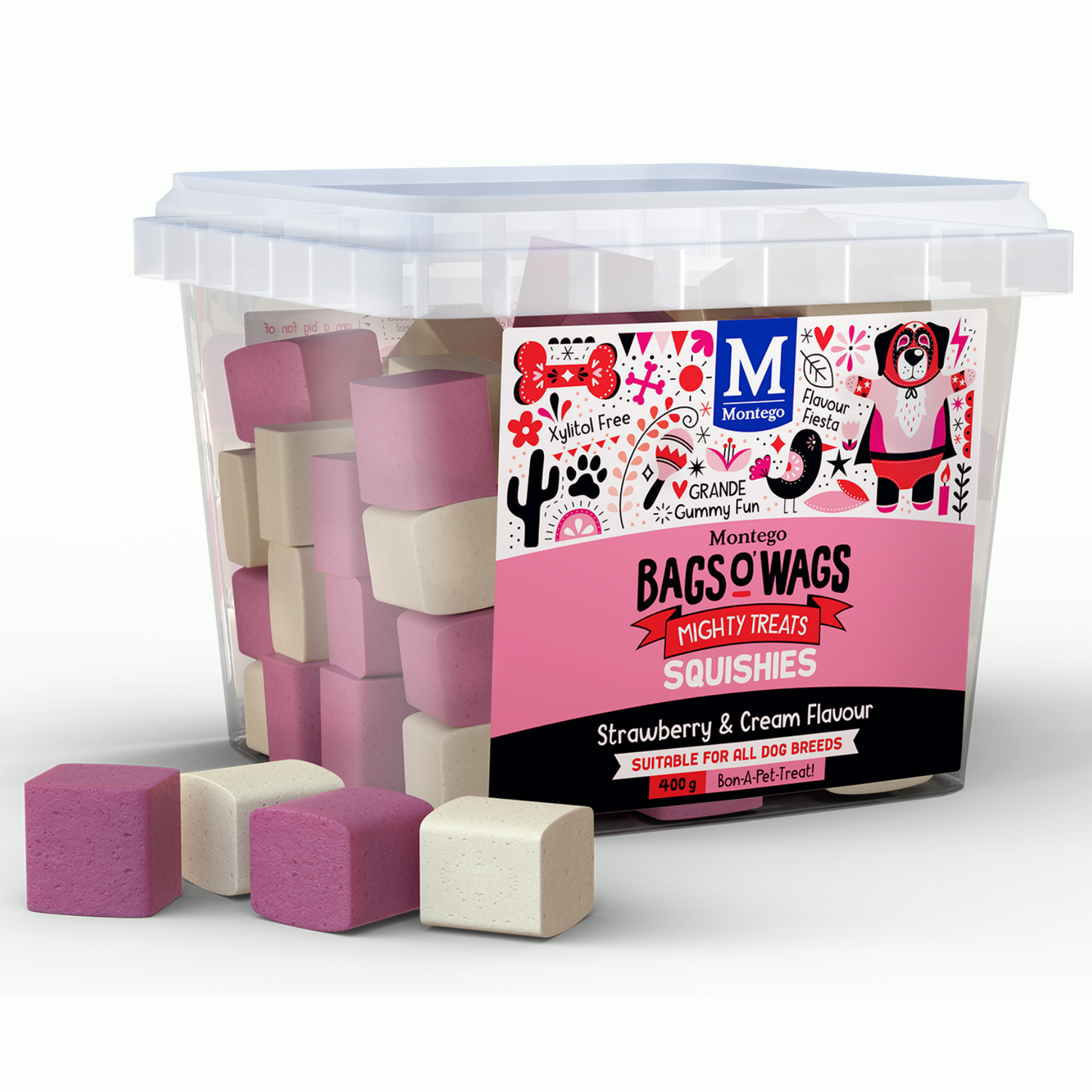 Montego  Bags O' Wags Squishies 500g
