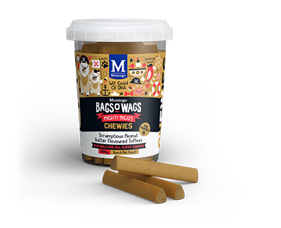 Montego Bags O' Wags Chewies Puppy Toffee Chews