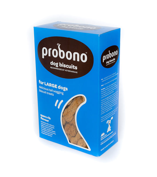 Probono Spare Rib Large Dog Biscuits 1Kg