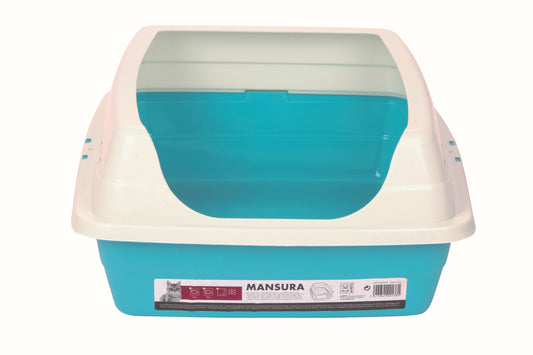 Mansura Cat Litter Box W/Rim