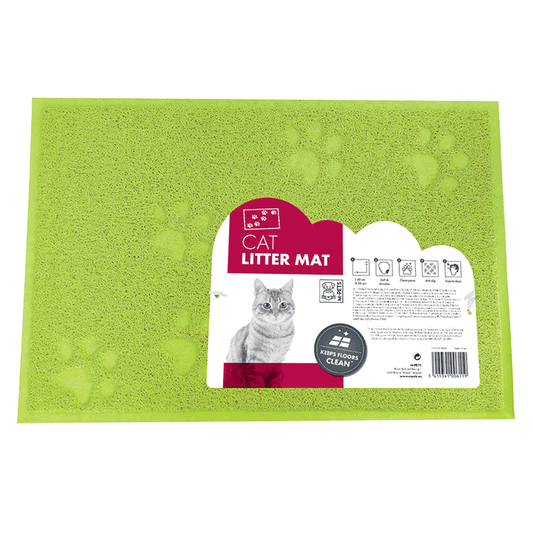 Cat Litter Mat Green