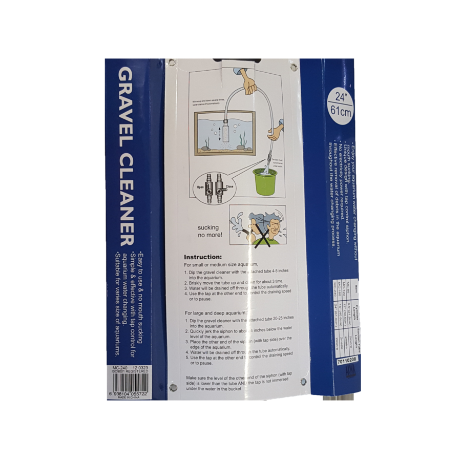 Dophin Gravel Cleaner - 24 Inches (600mm)