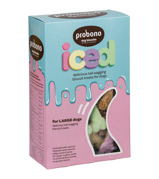 Probono Iced Biscuits Large Dog 1Kg