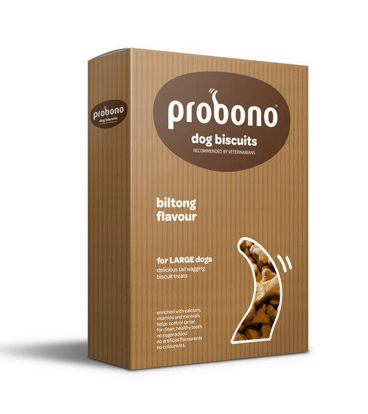 Probono Biltong Large Dog Biscuits 1Kg