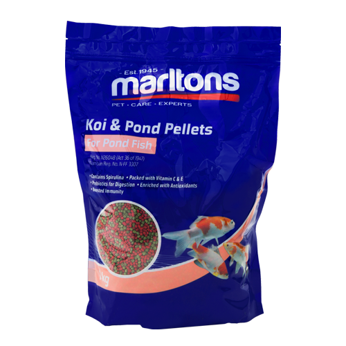 Marltons Pond Pellets Small 2mm 1Kg