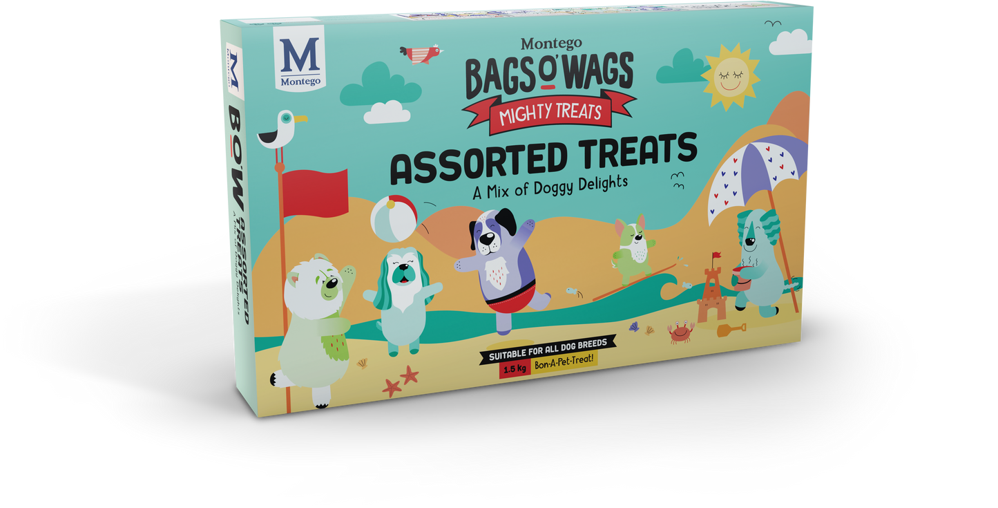 Montego Bags O' Wags Assorted Treats 1.5Kg