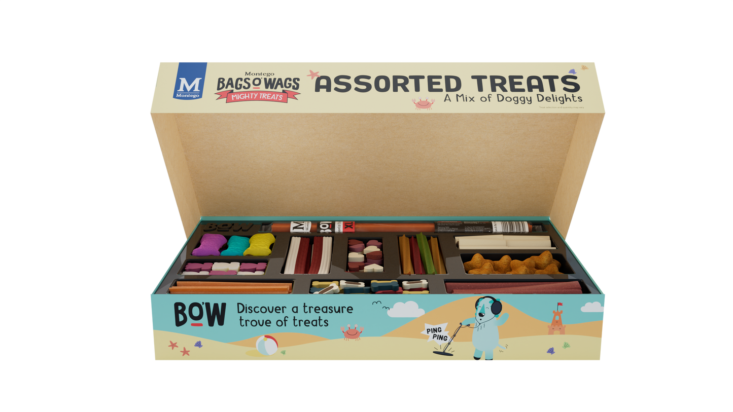 Montego Bags O' Wags Assorted Treats 1.5Kg