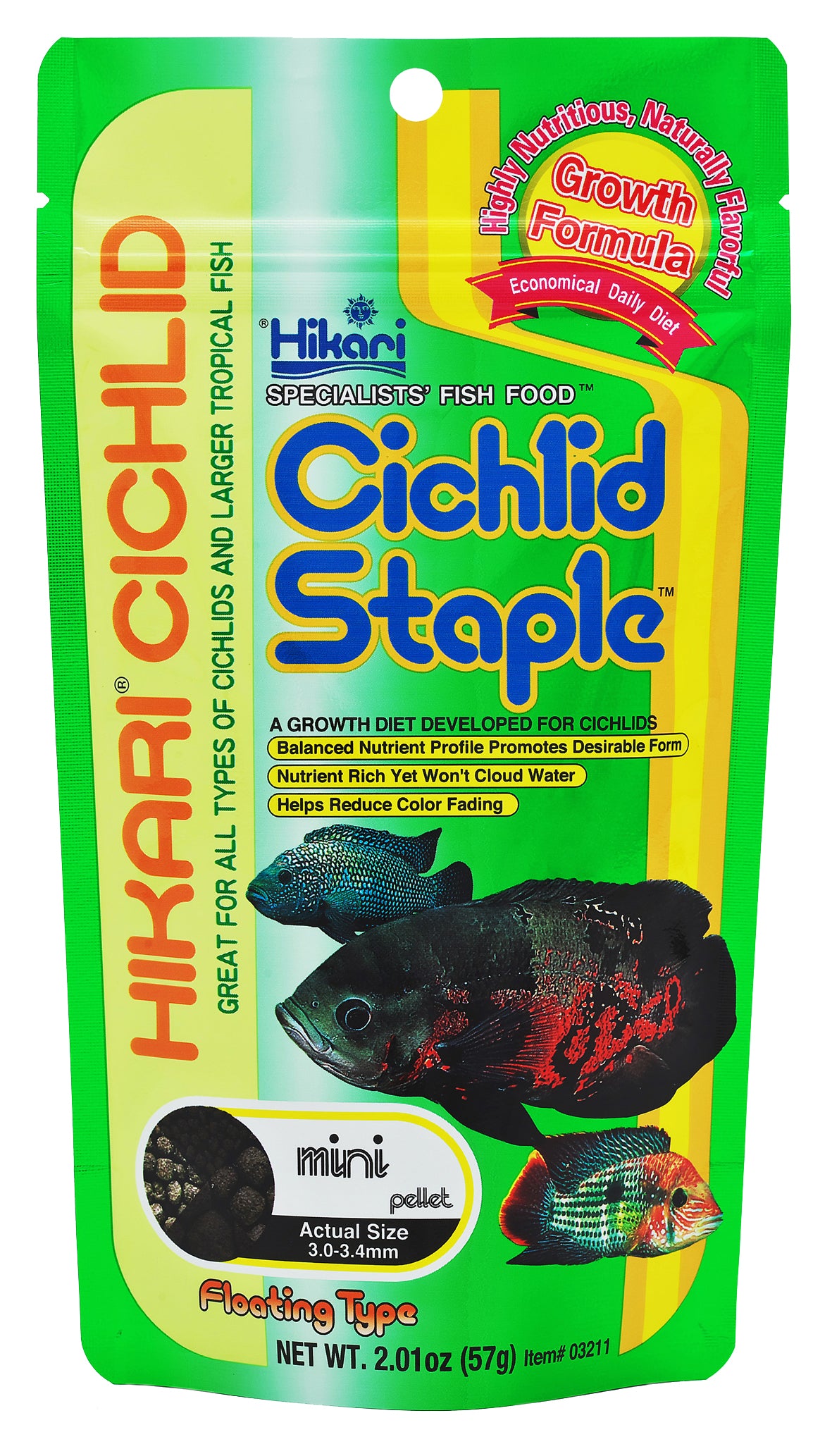 Hikari Cichlid Staple Mini 57g