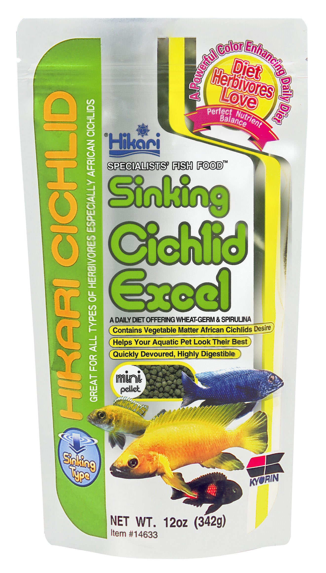 Hikari Sinking Cichlid Excel