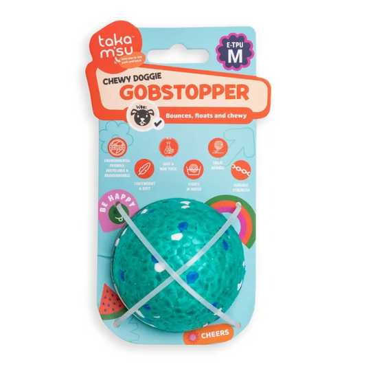 Dog's Life Chewy Doggie Gobstopper Sea Blue Medium
