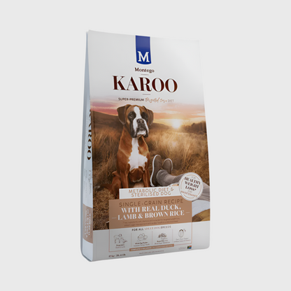 Montego Karoo Adult Cat - Targeted Care - Duck and Lamb - Metabolic and Sterilised