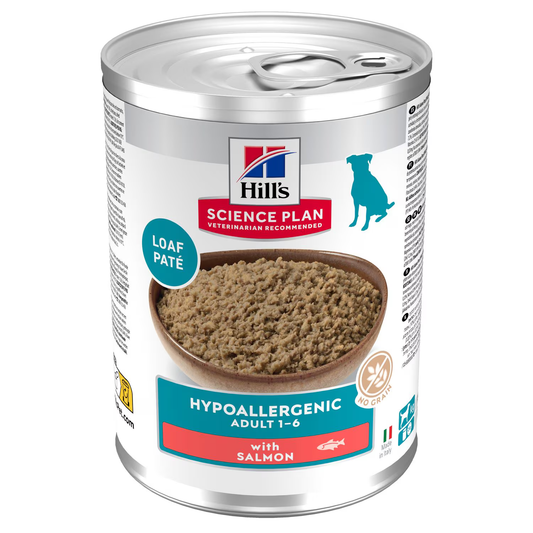 Hill's Science Plan Hypoallergenic Adult Wet Dog Food with Salmon 363g