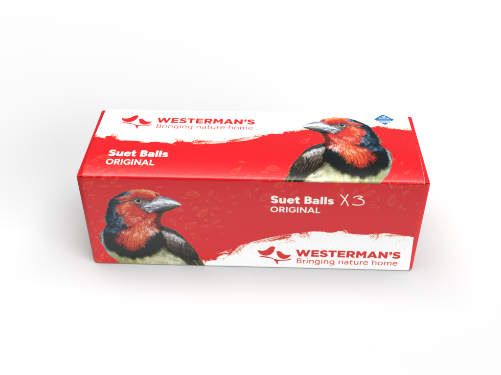 3 x Suet Balls Original - Single Pack