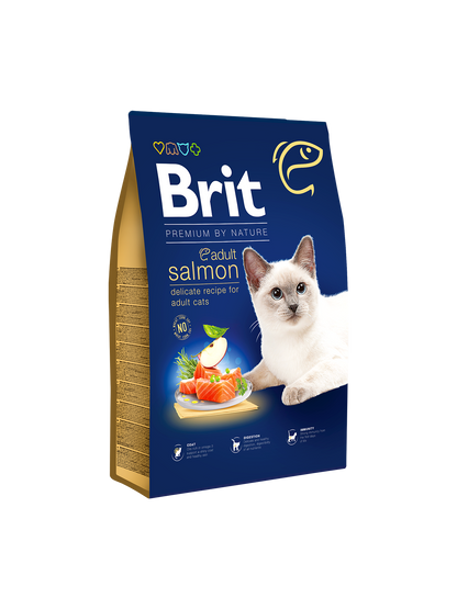 Brit Premium Cat Adult Salmon