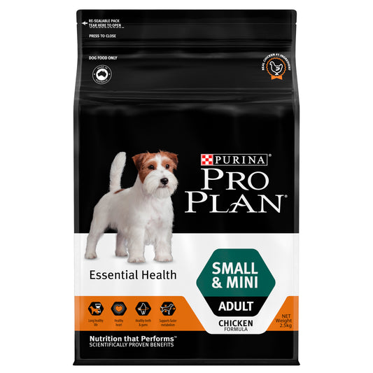 Purina Pro Plan Adult Dry Dog Food - Essential Health Small and Mini Chicken