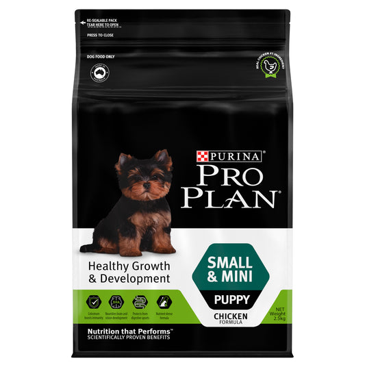 Purina Pro Plan Puppy Dry Food Healthy Growth and Development Small and Mini Chicken