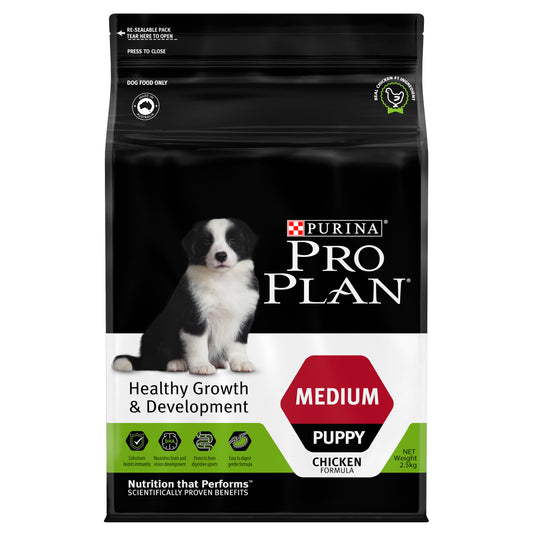 Purina Pro Plan Puppy Dry Food Healthy Growth and Development Medium Chicken