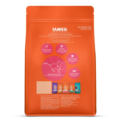 Iams Cat Dry with Tuna and Salmon Meal Adult