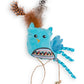 Indie Bird Cat Toy With Feather