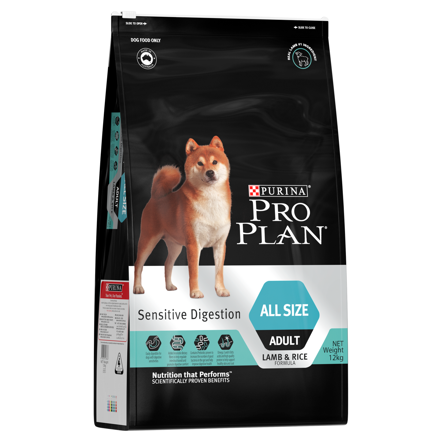 Purina Pro Plan Dry Dog Food - Specialised Needs Sensitive Digestion Adult Lamb and Rice 12kg