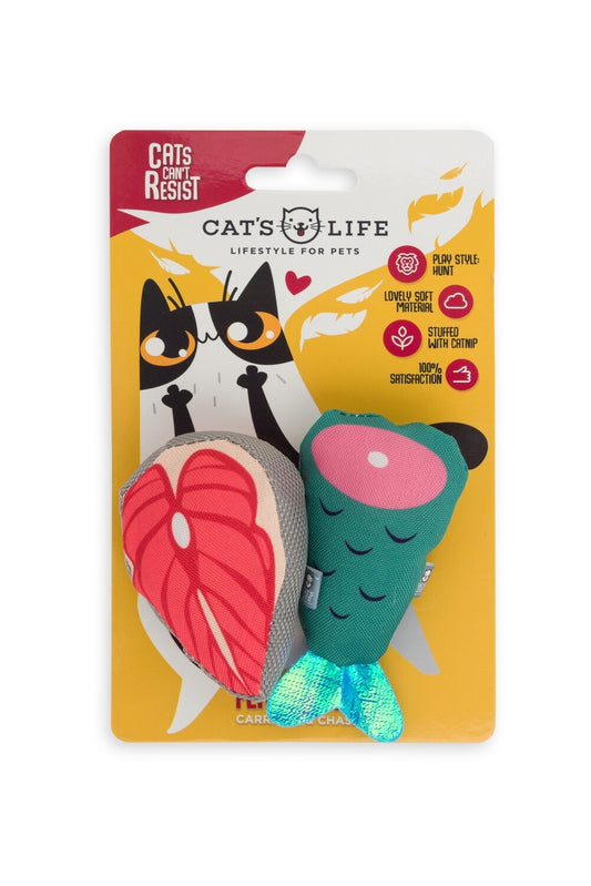 Cat Toy Kittie Fishies (Pink06)