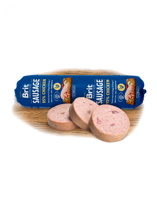 Brit Premium Dog Sausage Chicken 800g