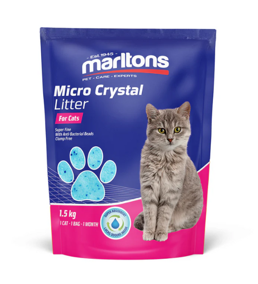 Marltons Micro Cat Litter Crystals 1.5Kg