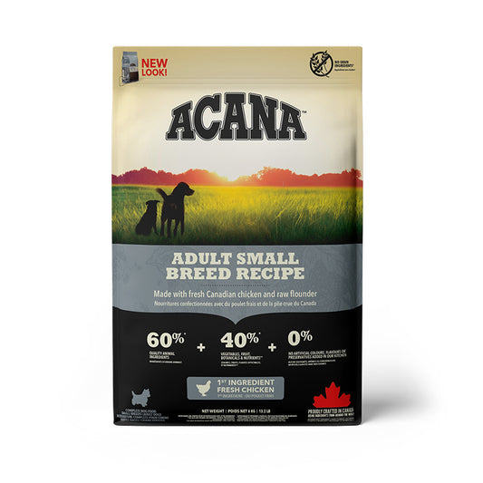 Acana Heritage Adult Small Breed Dog Recipe