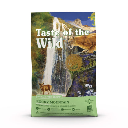 Taste of the Wild Feline Rocky Mountain All Life Stages with Roasted Venison and Smoked Salmon
