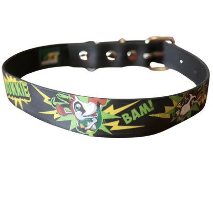 Bokkie Black Biothane Collar