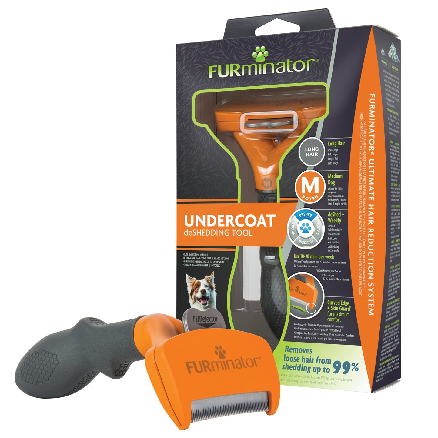 Furminator deshedding Tool - Long Hair Dogs