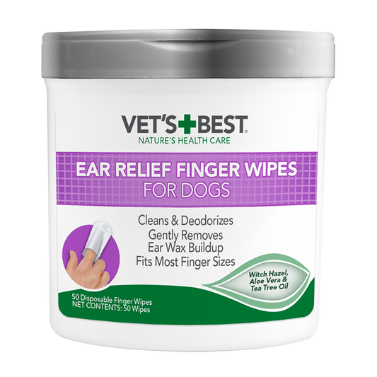 Vets Best Ear Finger Pads 50'S