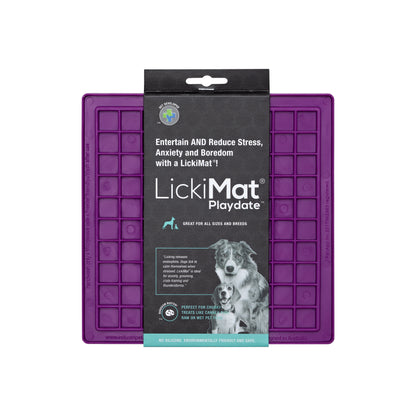 LickiMat Playdate Purple