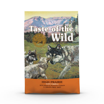 Taste of the Wild Canine High Prairie Puppy Formula with Bison and Roasted Venison