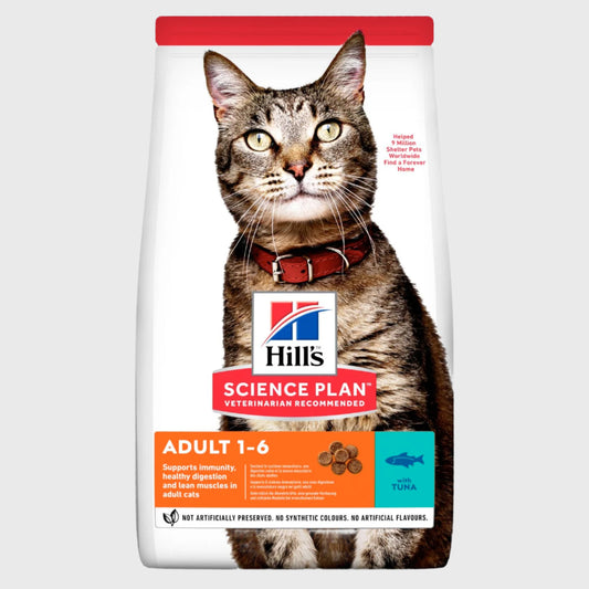 Hill's Science Plan Adult Dry Cat Food Tuna Flavour