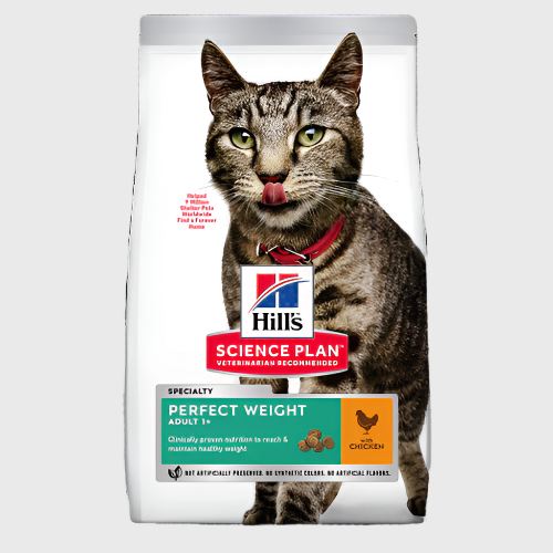 Hill's Science Plan Adult Perfect Weight Dry Cat Food Chicken Flavour