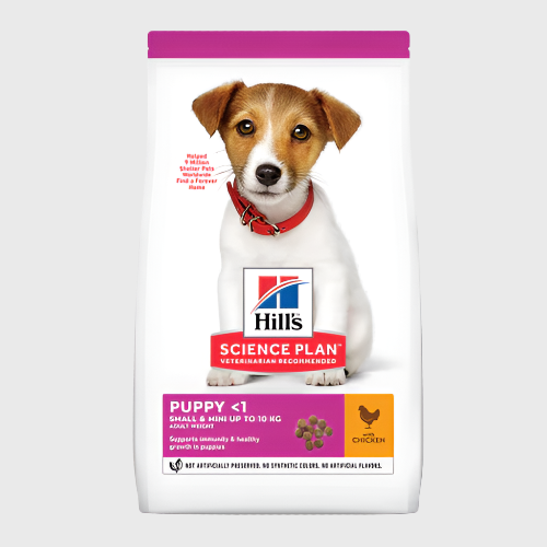 Hill's Science Plan Puppy Small and Mini Dry Food Chicken Flavour
