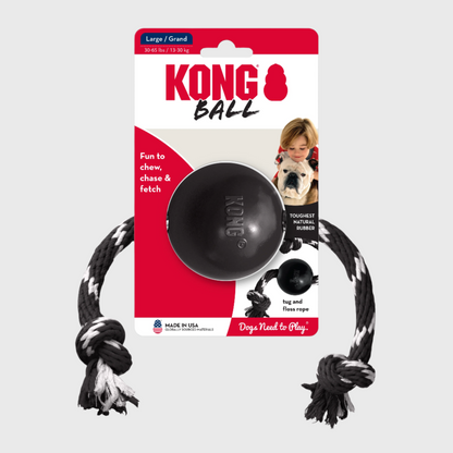 Kong Extreme Ball With Rope L