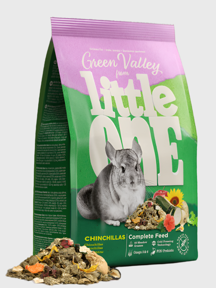 Little One - Green Valley Fibrefood for Chinchillas 750g