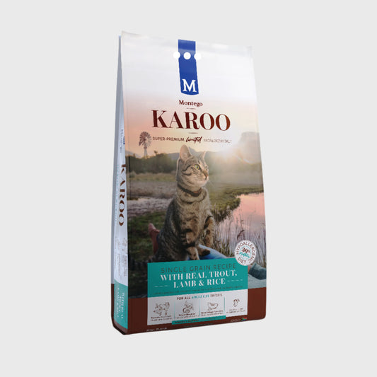 Montego Karoo Dry Cat Food Adult Cat Trout and Lamb