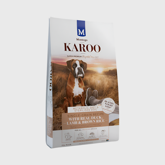 Montego Karoo Adult Dog - Targeted Care - Duck and Lamb - Metabolic and Sterilised
