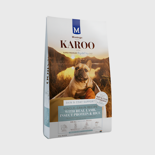 Montego Karoo Adult Dog - Targeted Care - Lamb and Insect Protein - Skin and Coat Support