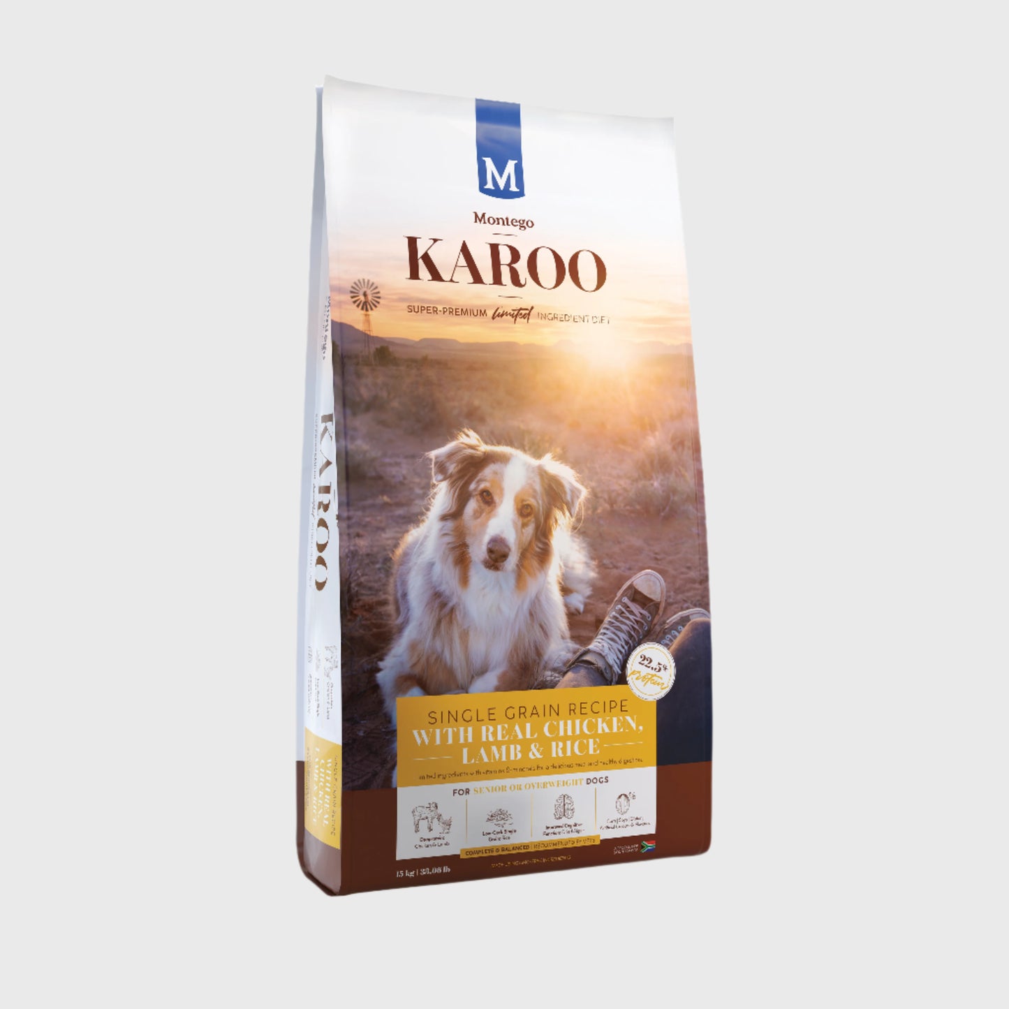 Montego Karoo Dry Dog Food Senior Chicken and Lamb