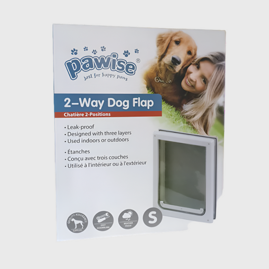 2-Way Dog Door Size 39 x 45cm