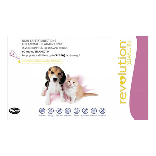 Revolution Puppy and Kitten Pink - Pack of 3