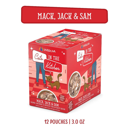 Weruva CITK Mack. Jack And Sam For Cats 85g - Pack of 12