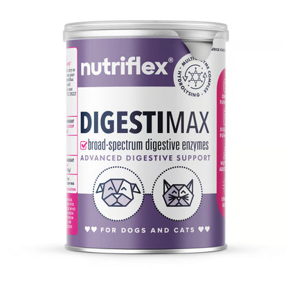 NutriFlex DigestiMax Probiotic With Digestive Enzymes For Dogs and Cats
