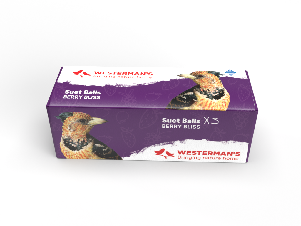 3 x Suet Balls Berry - Single Pack