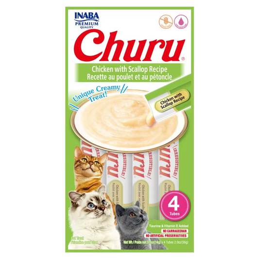Churu Creamy Cat Treats 4x14g